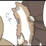 毛を切ってる時は無防備である